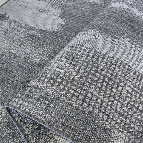 Dywan sznurkowy dwustronny ZARA 10 szary 80 x 150 cm szary Dywan sznurkowy dwustronny ZARA 10 szary 80 x 150 cm szary