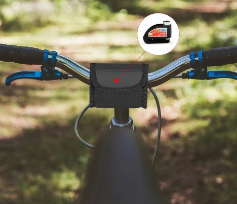 Blokada Tarczy Hamulcowej z Alarmem Do Motocykli i Rowerów Wodoodporna Y Blokada Tarczy Hamulcowej z Alarmem Do Motocykli i Rowerów Wodoodporna Y