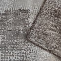 Dywan sznurkowy dwustronny ZARA 10 brązowy 160 x 230 cm brązowy