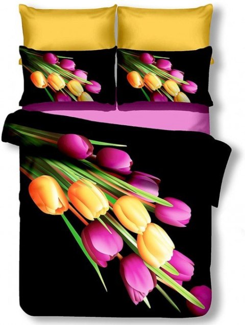 Frankhauer Pościel 3D mikrofibra TERESA - 200X220+80X80*2 Frankhauer Pościel 3D mikrofibra TERESA - 200X220+80X80*2