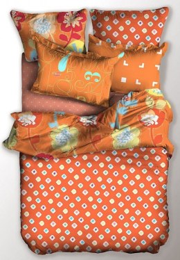 Frankhauer Pościel mikrofibra POMARAŃCZ - 155X220+80X80*1