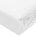 Frankhauer Prześcieradło wodoodporne Marko z gumką białe - 90 x 160