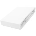 Frankhauer Prześcieradło wodoodporne Marko z gumką białe - 90 x 190