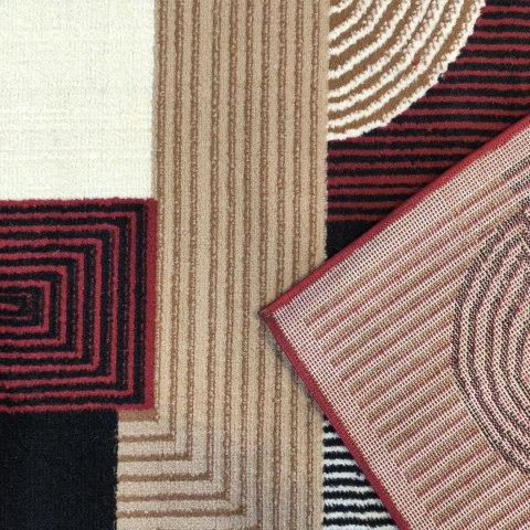 Dywan BCF Alfa 18 czerwony 60 x 100 cm czerwony