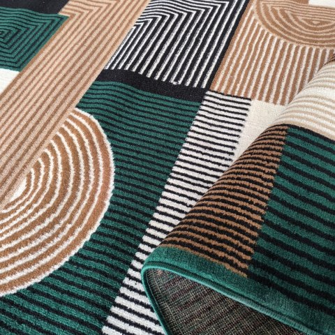 Dywan BCF Alfa 18 zielony 40 x 60 cm zielony