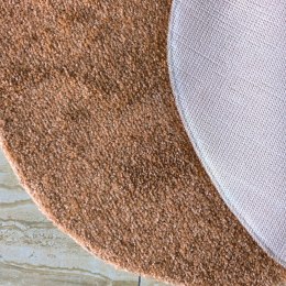 Dywan Kamel Koło - brown brązowy 140 cm