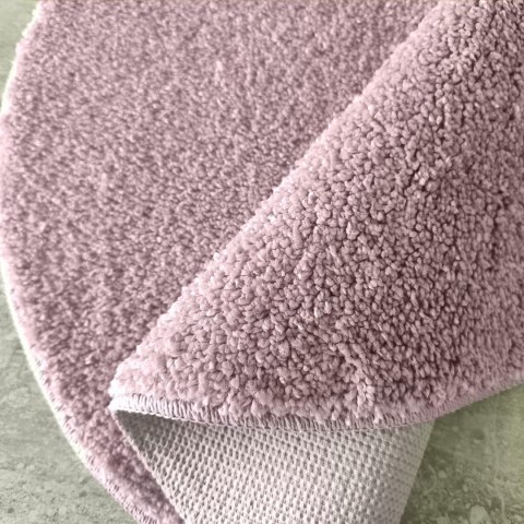 Dywan Kamel Koło - pink pudrowy 80 cm