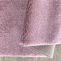 Dywan Kamel Typu Shaggy Nowoczesny Soft - Pudrowy róż 80 x 150 cm
