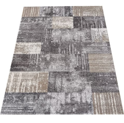 Dywan Nowoczesny Panamero 24 Grey 160 x 220 cm szary