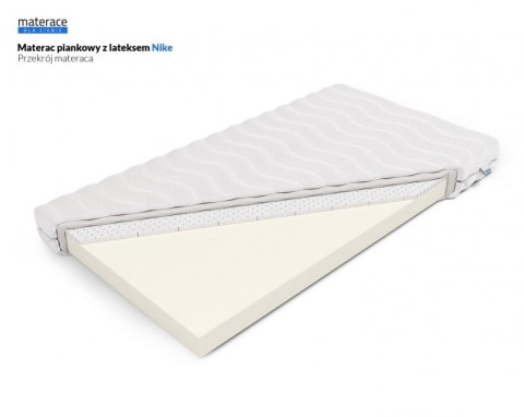Frankhauer Materac piankowy z lateksem Nike - 180 x 200 - SilverActive