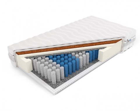 Frankhauer Materac pocket kokos z lateksem Ares - 80 x 180* - Aloe Vera