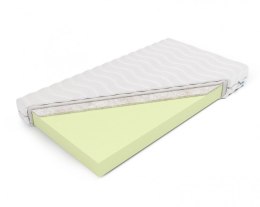 Frankhauer Materac wysokoelastyczny z wełną Kora - 90 x 200 - SilverActive