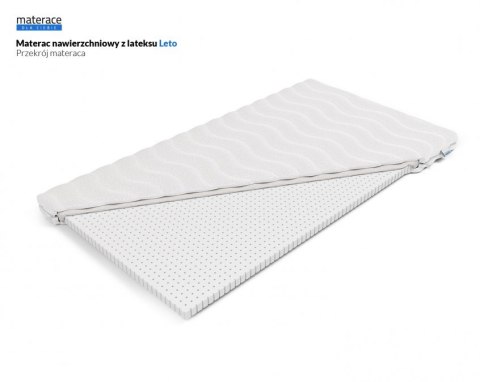Frankhauer Materac nawierzchniowy z lateksu Leto - 80 x 180* - Medicott/Tencel
