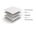 Frankhauer Materac nawierzchniowy z lateksu Leto - 90 x 190* - SilverActive