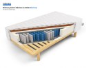 Frankhauer Materac pocket z kokosem Morfeusz na stelażu - 120 x 200 - Dormia