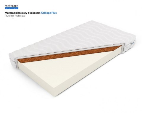 Frankhauer Materac piankowy z kokosem Kalliope Plus - 180 x 200 - Margrita