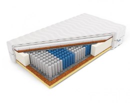 Frankhauer Multipocket z memory lateksem i obustronnym kokosem Hyperion - 90 x 200 - Medicott/Tencel