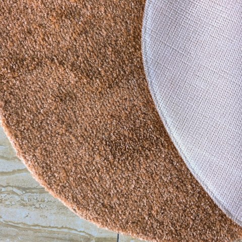 Dywan Kamel Koło - brown brązowy 100 cm