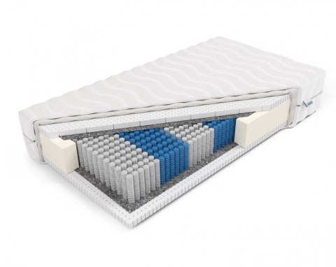 Frankhauer Materac luxpocket z lateksem Ksena - 80 x 190 - Margrita