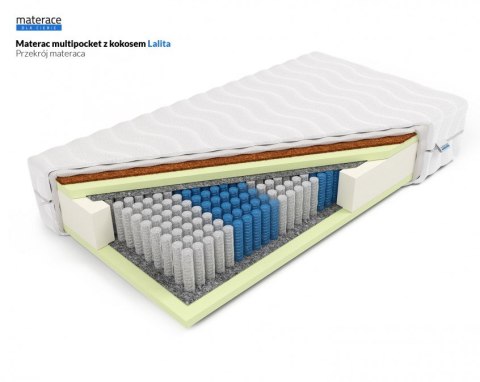 Frankhauer Multipocket z kokosem Lalita - 90 x 180 - Margrita