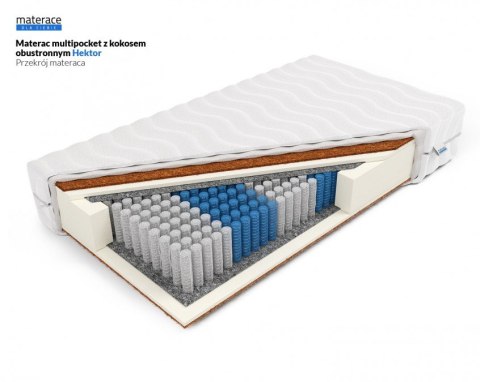 Frankhauer Multipocket z kokosem obustronnym Hektor - 150 x 200 - Aloe Vera