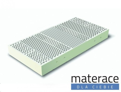 Frankhauer Materac lateksowy Brizo średniotwardy - 90 x 200 - SilverActive