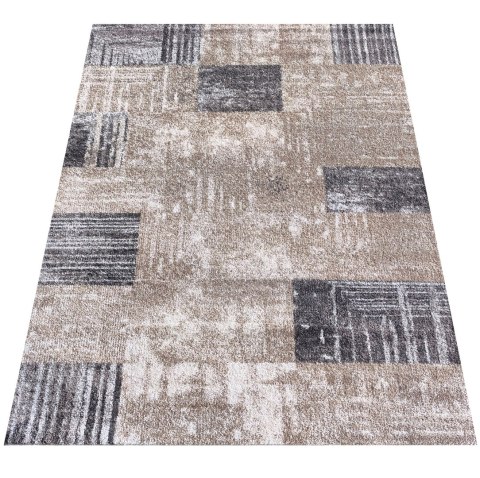 Dywan Nowoczesny Panamero 24 Brown 300 x 400 cm brązowy