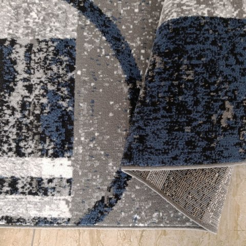 Dywan Soho 19 Blue 160 x 220 cm szary