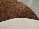 Dywan Kamel Koło - Dark Brown brązowy 120 cm