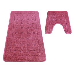 Komplet łazienkowy Montana z wycięciem CLT-12 Drose Komplet (50 cm x 80 cm i 40 cm x 50 cm)