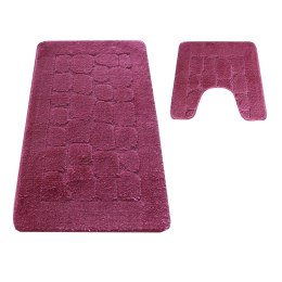 Komplet łazienkowy Montana z wycięciem CLTSTONE Drose (50 cm x 80 cm i 40 cm x 50 cm)